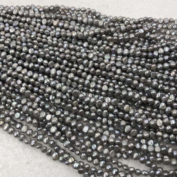 7-8mm freshwater nugget pearl strands wholesale - pearl jewelry wholesale