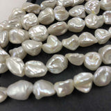 ELEISPL Wholesale 7 Strands 8-9mm Natural KeShi Pearl Loose Strings Reborn FW Pearls #22010293