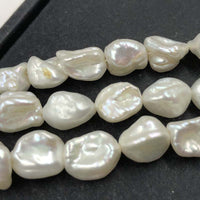 ELEISPL Wholesale 7 Strands 8-9mm Natural KeShi Pearl Loose Strings Reborn FW Pearls #22010293