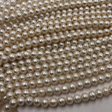 ELEISPL NEWLY 8-9MM Near Round Freshwater Pearl Mixed Or White  11 Strands #22010294