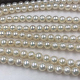 ELEISPL AAA 2 Strand 5.5-6mm Round Freshwater Pearl Loose String 40cm  #22010297