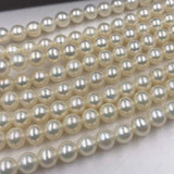 ELEISPL AAA 2 Strand 5.5-6mm Round Freshwater Pearl Loose String 40cm  #22010297