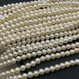 ELEISPL For 5 Strings 5-5.5mm Near Round Fine Pearl Strand 40cm White #22010303