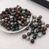 ELEISPL JEWELRY For Lots 280 PCS FW Loose Pearls Full Hole 10-12MM Mixed #22010337