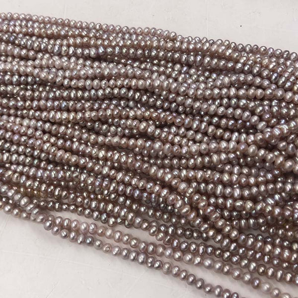 ELEISPL NEWLY Small 4.5-5mm 12Strands Purple FW  Pearls Strings #22010338