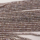 ELEISPL NEWLY Small 4.5-5mm 12Strands Purple FW  Pearls Strings #22010338