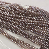 ELEISPL NEWLY Small 4.5-5mm 12Strands Purple FW  Pearls Strings #22010338