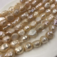 ELEISPL Lots of Pink Purple Bubble Skin Baroque Pearls Loose Strings 9-11mm #22010342-6