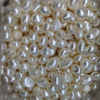 lots 1000g big hole freshwater loose pearls