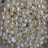 lots 1000g big hole freshwater loose pearls