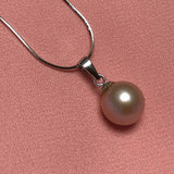 ELEISPL JEWELRY 9mm Light Purple Round FW Pearl Pendant #2300030-3