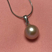 ELEISPL JEWELRY 9mm Light Purple Round FW Pearl Pendant #2300030-3