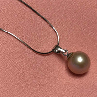 ELEISPL JEWELRY 9mm Light Purple Round FW Pearl Pendant #2300030-3