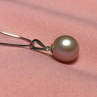 ELEISPL JEWELRY 9mm Light Purple Round FW Pearl Pendant #2300030-3