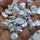 Lots Keshi Amazing Mixed Bright Colours Or White Natural Baroque Pearls Loose Beads Undrilled 1KG 11-16mm