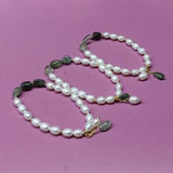 wholesale 1000 pcs rice freshwater pearl stone beads stretch bracelets