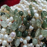 wholesale 1000 pcs rice freshwater pearl stone beads stretch bracelets