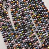 ELEISPL JEWELRY Newly 10 Strings Multi-colours 7-8MM FW Pearl #22010363