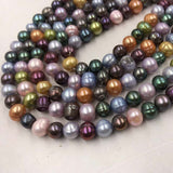 ELEISPL JEWELRY Newly 10 Strings Multi-colours 7-8MM FW Pearl #22010363