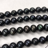 {ELEISPL] Lots  Black Cultured Freshwater Pearl Strings 4-5mm 9-10mm and 10-11mm #22010367