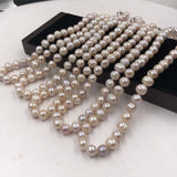 {ELEISPL] Wholesale 5 Strands 9mm Natural Mixed Freshwater Pearl Necklace  #220100382