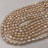 Wholesale NATURAL Colours Baroque Freshwater Pearl Loose Strings #22010398-4