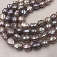 Wholesale NATURAL Colours Baroque Freshwater Pearl Loose Strings #22010398-4