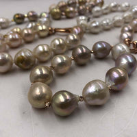 wholesale 6 Pieces Different Style Natural Furrow Kasumi FW Pearl Bracelets #22000436