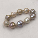 wholesale 6 Pieces Different Style Natural Furrow Kasumi FW Pearl Bracelets #22000436