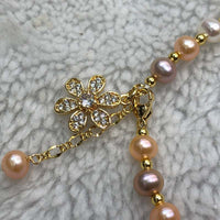 Gorgeous Bright Colours Freshwater Pearl Bracelet Free Shipping