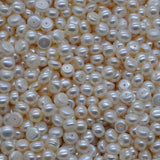 wholesale 100 pcs flat button 7.5-8mm freshwater pearl