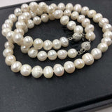 Wholesale 8mm White Freshwater Pearls Jewelry Necklace Bracelet Sets Etc #22000465-30