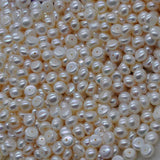 wholesale 100 pcs flat button 7.5-8mm freshwater pearl