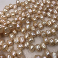 ELEISPL Wholesale Vairous Colors Loose Pearls Strings Potato Shape #22000472