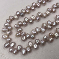 ELEISPL Wholesale Vairous Colors Loose Pearls Strings Potato Shape #22000472