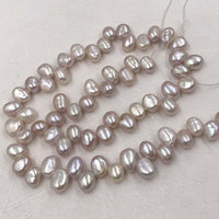 ELEISPL Wholesale Vairous Colors Loose Pearls Strings Potato Shape #22000472