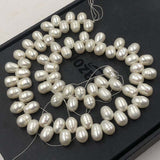 ELEISPL Wholesale Vairous Colors Loose Pearls Strings Potato Shape #22000472