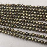 ELEISPL JEWELRY Wholesale 5-6mm Dark Colours Freshwater Cultured Pearls Loose Strings #22000478-3