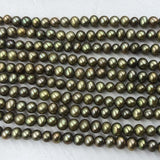 ELEISPL JEWELRY Wholesale 5-6mm Dark Colours Freshwater Cultured Pearls Loose Strings #22000478-3