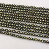 ELEISPL Wholesale 11 Strands Green Cultured Freshwater Loose Pearls Strings 5-6mm #22000476-5