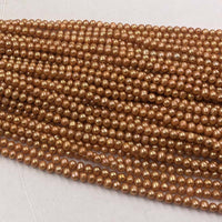 ELEISPL JEWELRY Wholesale  20 Strands 6-7mm Orange Freshwater Pearls Free Shipping #22000476-1