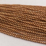 ELEISPL JEWELRY Wholesale  20 Strands 6-7mm Orange Freshwater Pearls Free Shipping #22000476-1