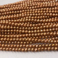 ELEISPL JEWELRY Wholesale  20 Strands 6-7mm Orange Freshwater Pearls Free Shipping #22000476-1