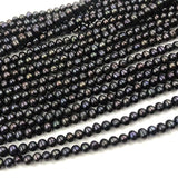 ELEISPL JEWELRY Wholesale 20 Strands 6mm Black Freshwater Pearls Free Shipping #22000477