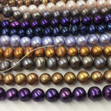 ELEISPL JEWELRY Wholesale 30 Strands 7-8mm Mixed Freshwater Pearls Free Shipping #22000478-2