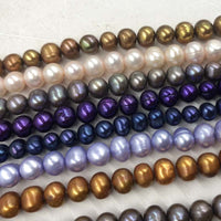 ELEISPL JEWELRY Wholesale 30 Strands 7-8mm Mixed Freshwater Pearls Free Shipping #22000478-2