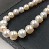 [ELEISPL] Luster 10-11mm Multi Colours Genuine Pearl Necklace #22010048