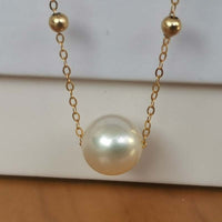 G18K 8mm Round Freshwater Pearl Bracelet