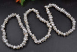 wholesale 10 Qty 6-7mm Natural Baroque pearl Bracelets elastic style