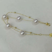 G18K chain fine pearl jewelry various fashion style bracelet 3 options